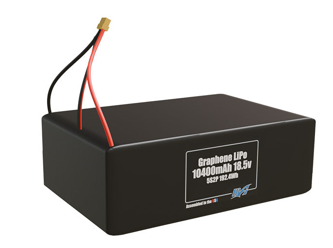 Graphene LiPo 10400mAh 5S2P 18.5v Battery Pack