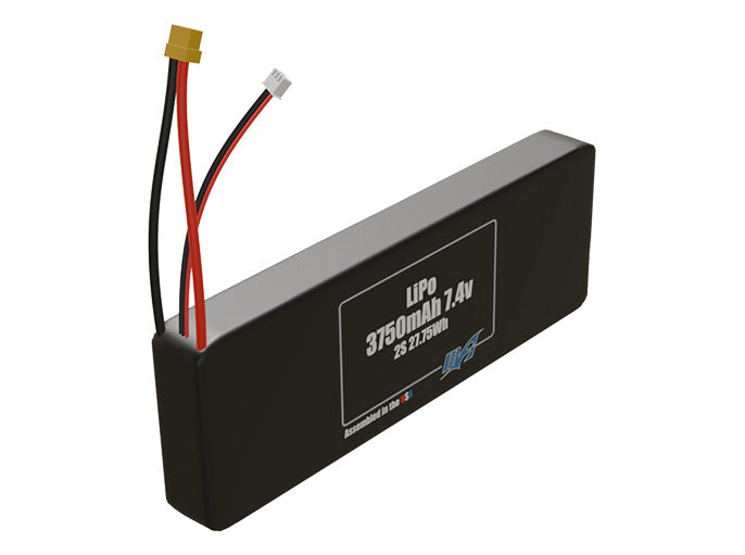 Graphene LiPo 3750mAh 2S 7.4v Battery Pack