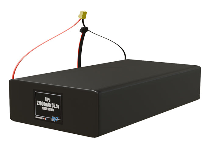 LiPo 22000mAh 15S2P 55.5v Battery Pack