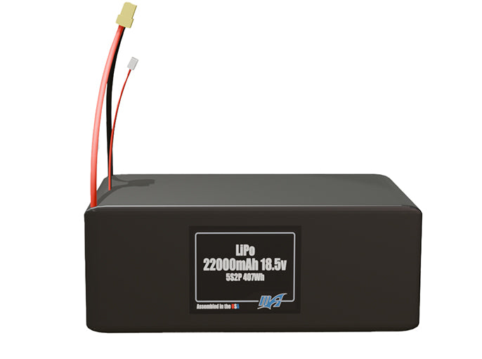LiPo 22000mAh 5S2P 18.5v Battery Pack