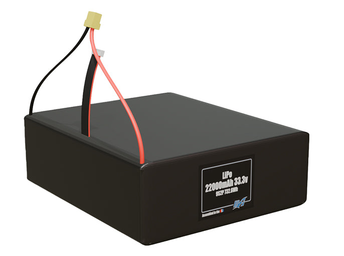 LiPo 22000mAh 9S2P 33.3v Battery Pack