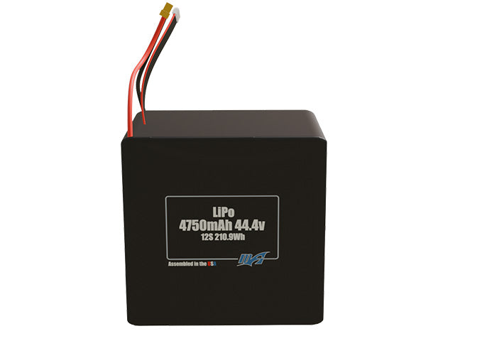 LiPo 4750mAh 12S 44.4v SBS Battery Pack