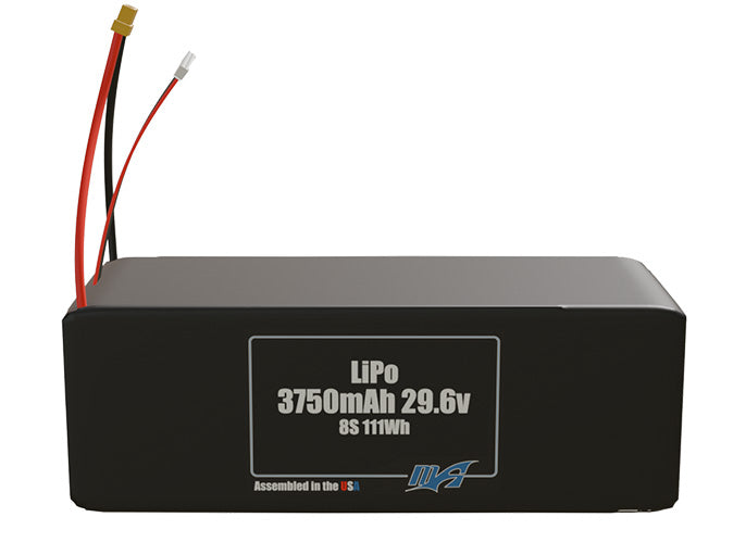 Graphene LiPo 3750mAh 8S 29.6v Battery Pack