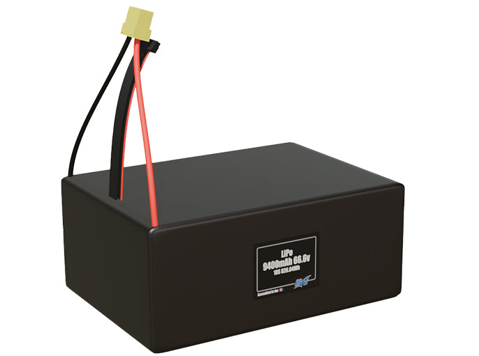 LiPo 9400mAh 18S 66.6v Battery Pack