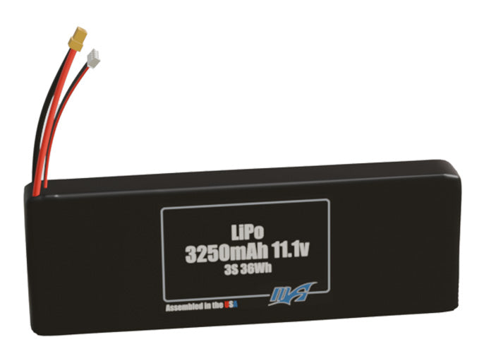 LiPo 3250mAh 3S 11.1v Battery Pack