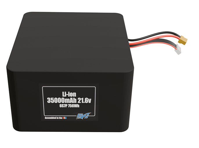 Li-ion 35000mAh 6s7p 21.6v Battery Pack