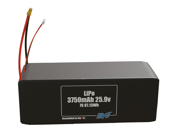Graphene LiPo 3750mAh 7S 25.9v Battery Pack