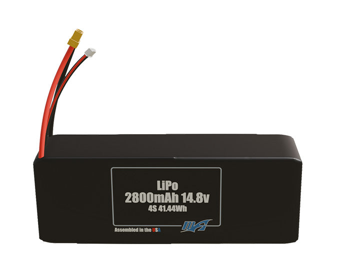 LiPo 2800mAh 4S 14.8v Battery Pack