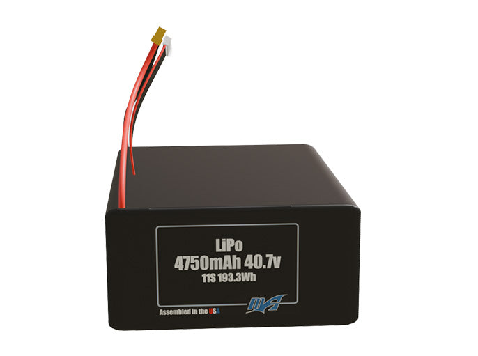 LiPo 4750mAh 11S 40.7v Battery Pack
