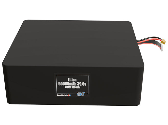 Li-ion 50000mAh 11S10P 39.6v Battery Pack