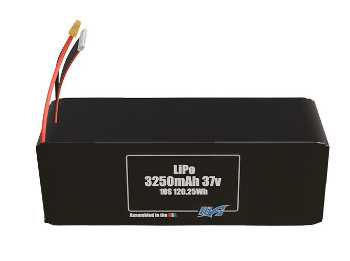 LiPo 3250mAh 10S 37v Battery Pack