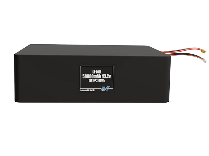 Li-ion 50000mAh 12S10P 43.2v Battery Pack