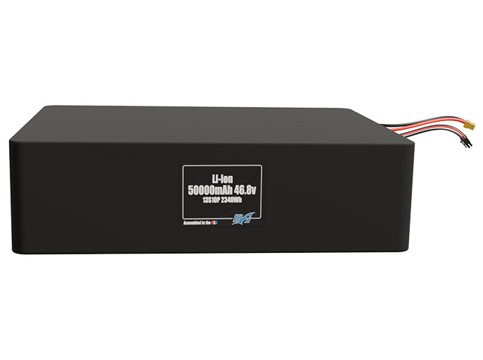 Li-ion 50000mAh 13S10P 46.8v Battery Pack