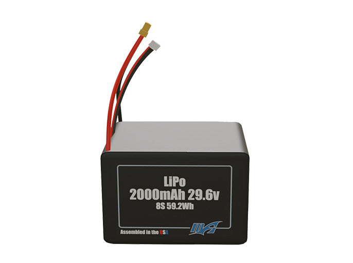 LiPo 2000mAh 8S 29.6v Battery Pack