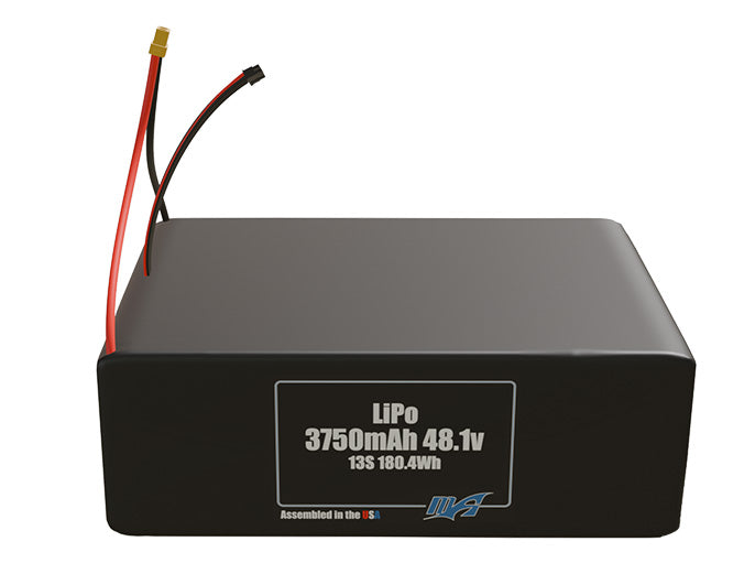 Graphene LiPo 3750mAh 13S 48.1v Battery Pack