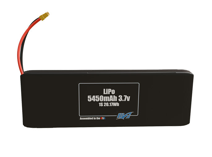 LiPo 5450mAh 1S 3.7v Battery Pack