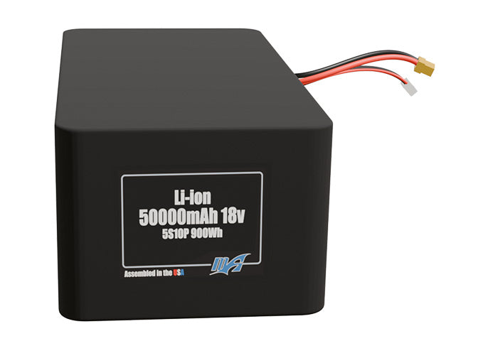Li-ion 50000mAh 5S10P 18v Battery Pack