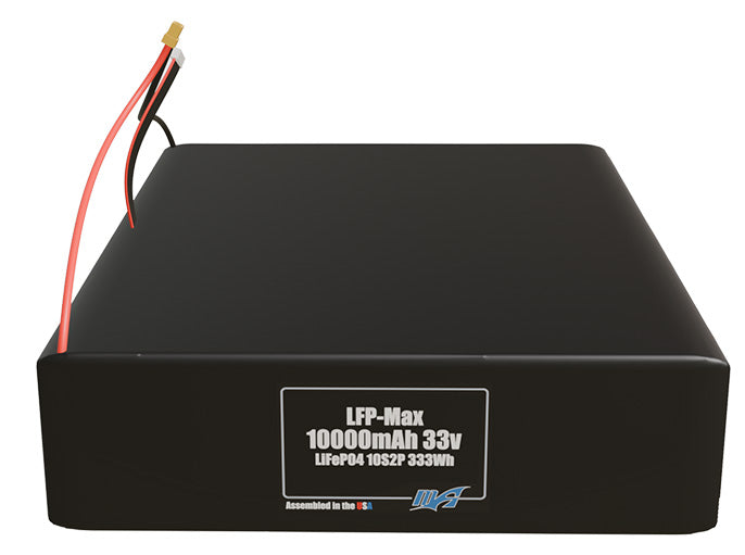 LFP-Max LiFePO4 10000 10S2P 33v Battery Pack