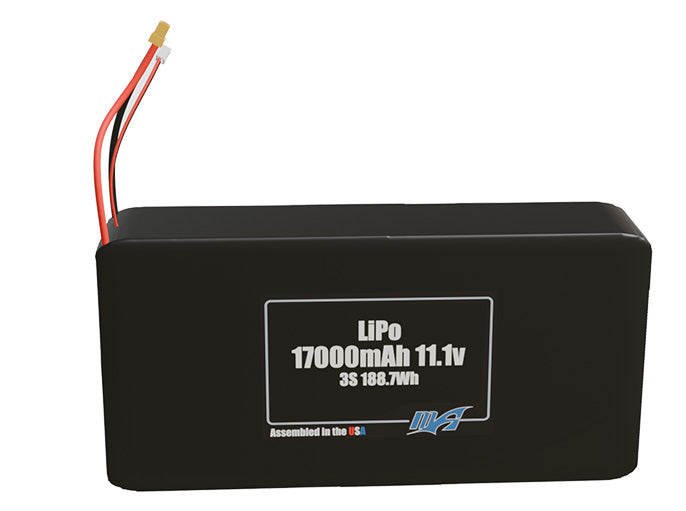 LiPo 17000mAh 3S 11.1v Battery Pack
