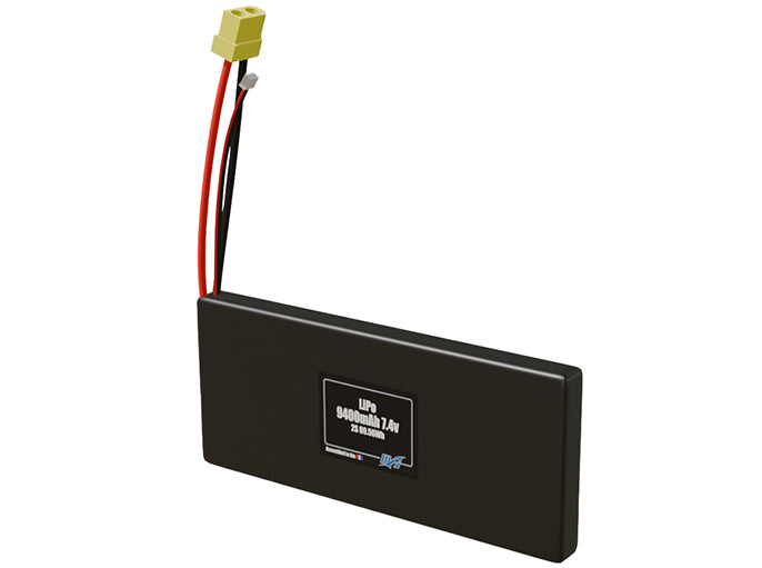 LiPo 9400mAh 2S 7.4v Battery Pack