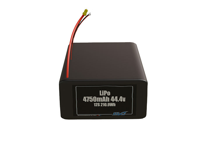 LiPo 4750mAh 12S 44.4v Battery Pack