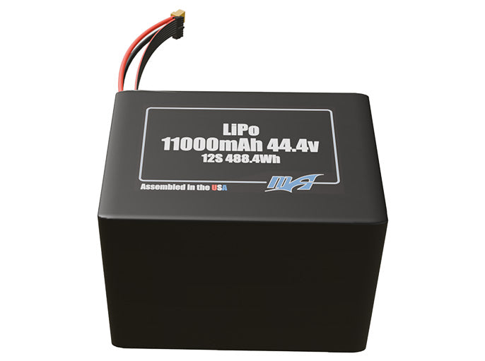 LiPo 22000mAh 12S2P 44.4v SBS Battery Pack