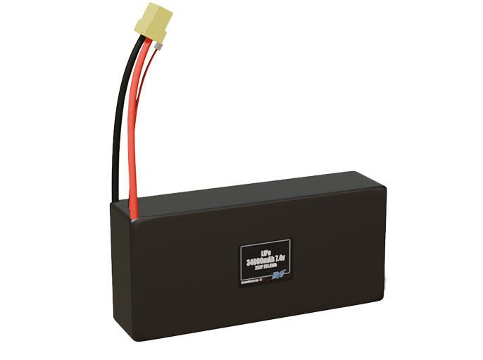 LiPo 34000mAh 2S2P 7.4v Battery Pack