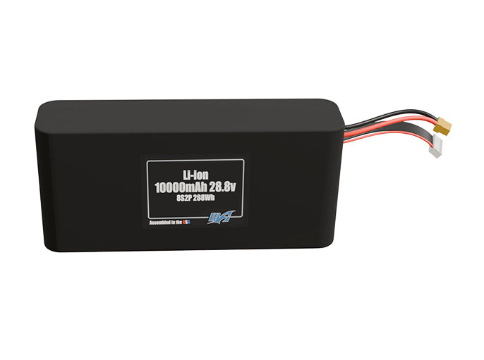 Li-ion 10000mAh 8S2P 28.8v Battery Pack