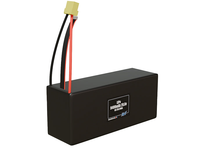 LiPo 9400mAh 8S 29.6v Battery Pack