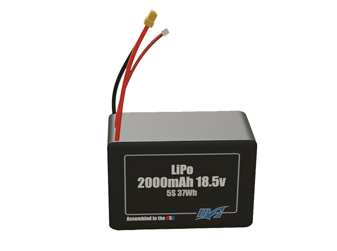LiPo 2000mAh 5S 18.5v Battery Pack