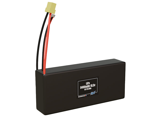 LiPo 9400mAh 5S 18.5v Battery Pack