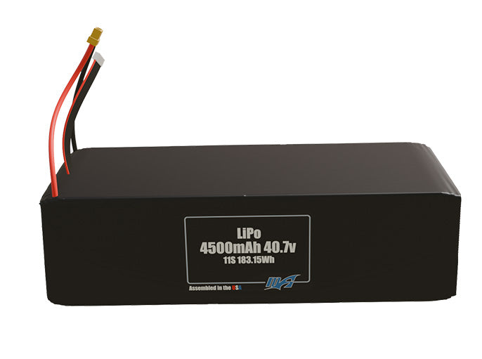 LiPo 4500mAh 11S 40.7v Battery Pack