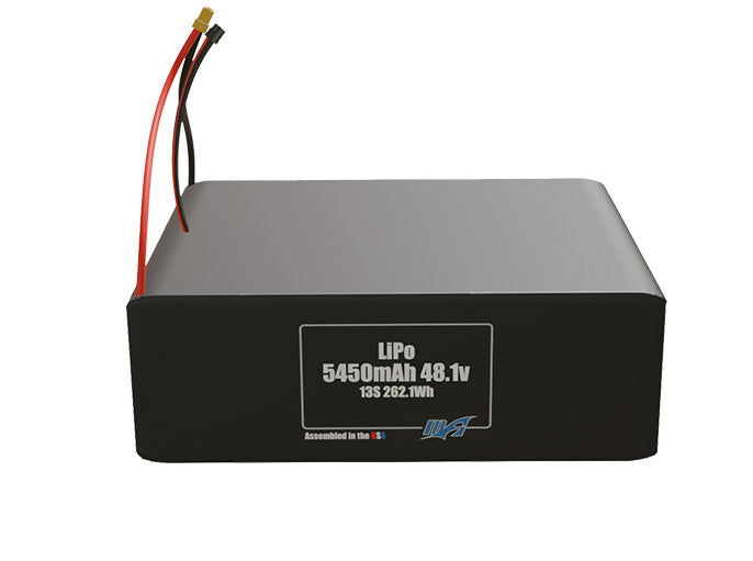 LiPo 5450mAh 13S 48.1v Battery Pack
