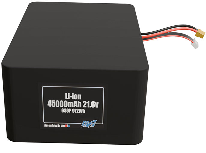 Li-ion 45000mAh 6S9P 21.6v Battery Pack