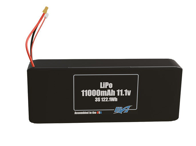 LiPo 11000mAh 3S 11.1v Battery Pack