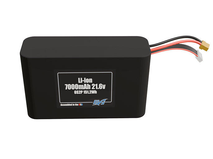 Li-ion 7000mAh 6S2P 21.6v Battery Pack