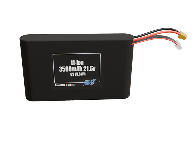 Li-ion 3500mAh 6S 21.6v Battery Pack