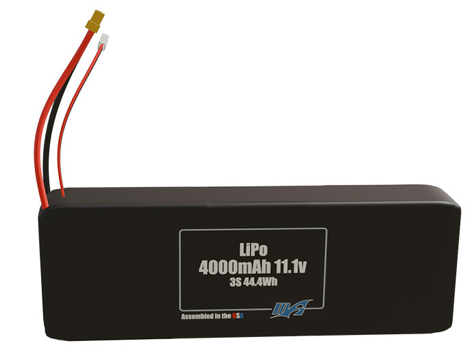 LiPo 4000mAh 3S 11.1v Battery Pack