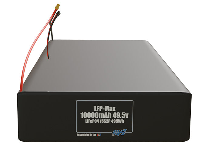 LFP-Max LiFePO4 10000 15S2P 49.5v Battery Pack
