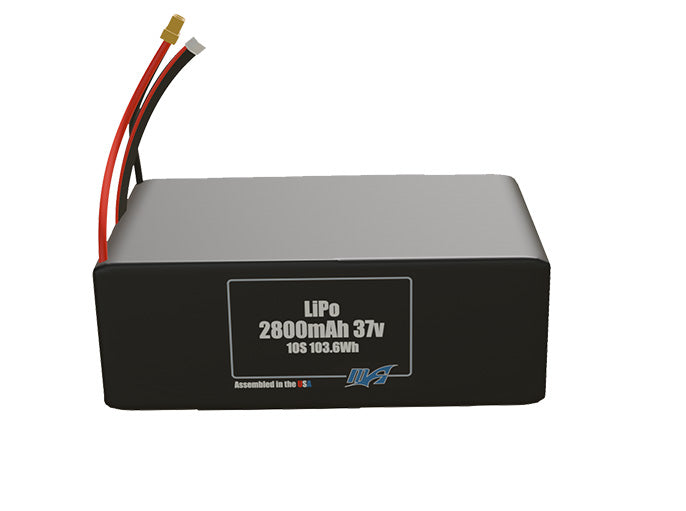 LiPo 2800mAh 10S 37v Battery Pack