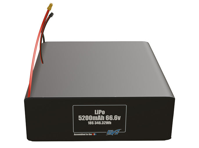 Graphene LiPo 5200mAh 18S 66.6v Battery Pack