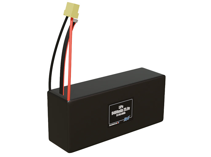 LiPo 9400mAh 7S 25.9v Battery Pack