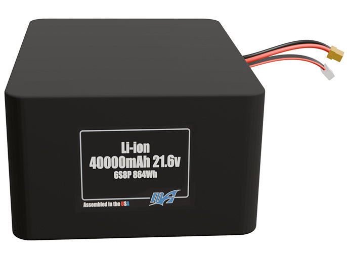 Li-ion 40000mAh 6S8P 21.6v Battery Pack