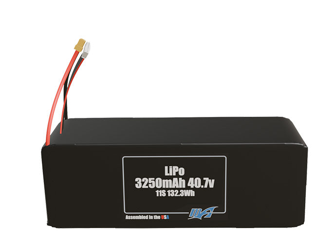 LiPo 3250mAh 11S 40.7v Battery Pack
