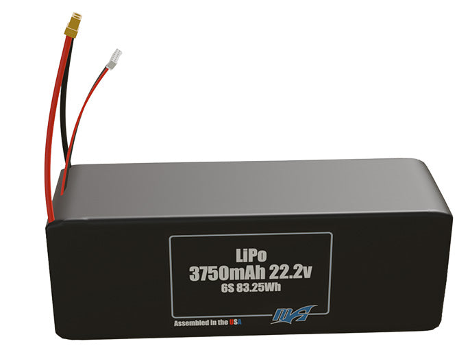 Graphene LiPo 3750mAh 6S 22.2v Battery Pack