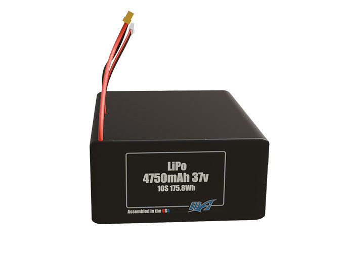 LiPo 4750mAh 10S 37v Battery Pack
