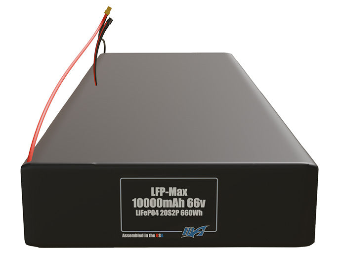 LFP-Max LiFePO4 10000 20S2P 66v Battery Pack