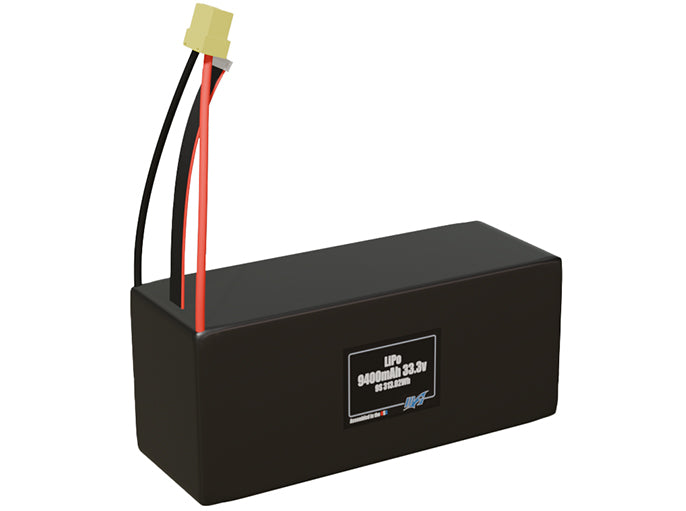 LiPo 9400mAh 9S 33.3v Battery Pack