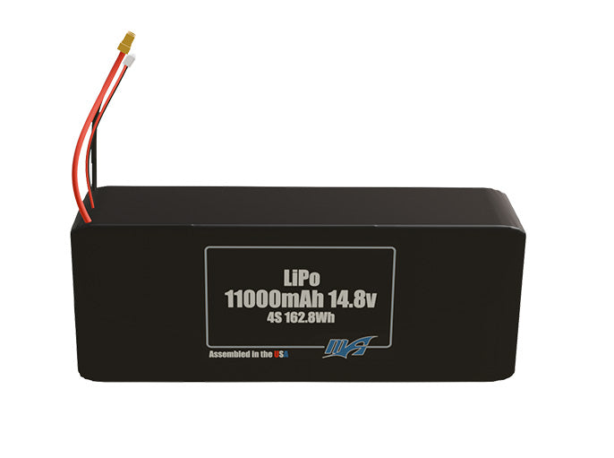 LiPo 11000mAh 4S 14.8v Battery Pack