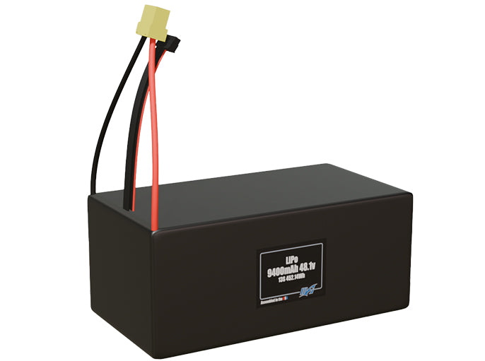LiPo 9400mAh 13S 48.1v Battery Pack